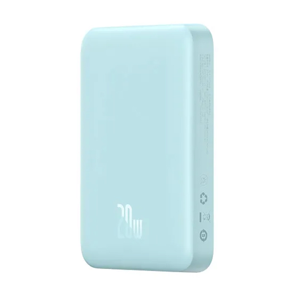 Зовнішній акумулятор Baseus Magnetic Mini Wireless Fast Charge 10000mAh 20W Blue (PPCX110105)