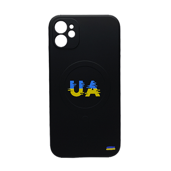 Чохол Wave Ukraine Edition Case для Apple iPhone 12 with MagSafe Ukraine Blue/Yellow