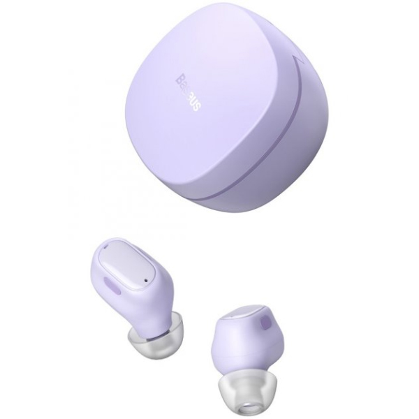 Bluetooth Навушники Baseus Encok WM01 TWS Purple