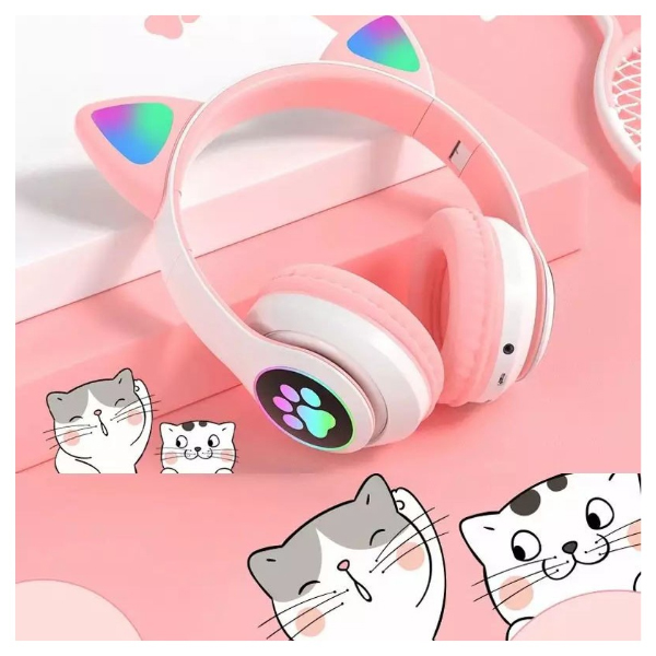 Bluetooth Навушники Tucci STN-28 Pink
