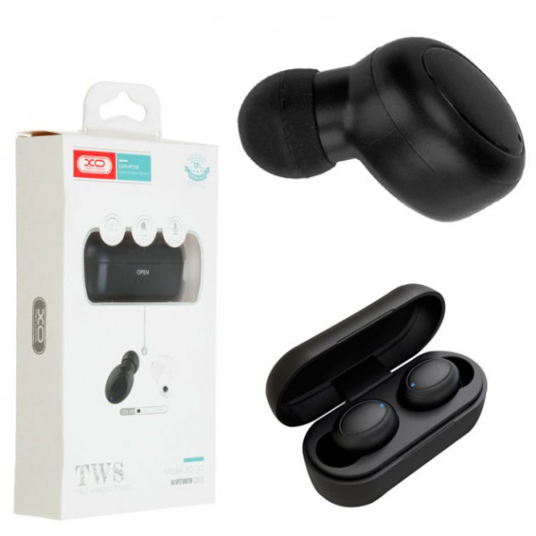 Bluetooth Навушники XO X1 TWS Black