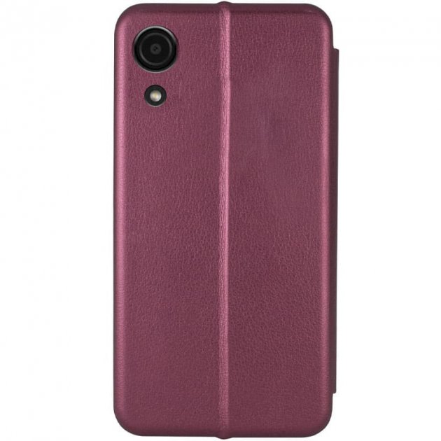 Чехол книжка Kira Slim Shell для Samsung A03 Core/A032 Bordo