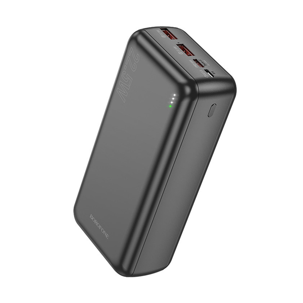 Зовнішній акумулятор Borofone BJ38B 30000mAh 22.5W Black