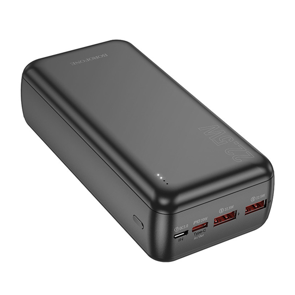 Зовнішній акумулятор Borofone BJ38B 30000mAh 22.5W Black