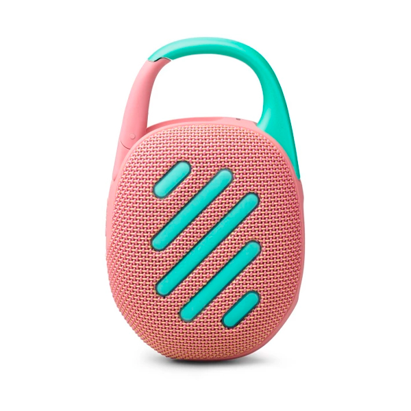 Портативна колонка JBL Clip 5 Pink (JBLCLIP5PINK)