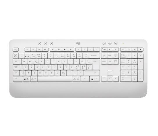 Клавiатура бездротова Logitech Signature K650 US OffWhite USB (920-010977)