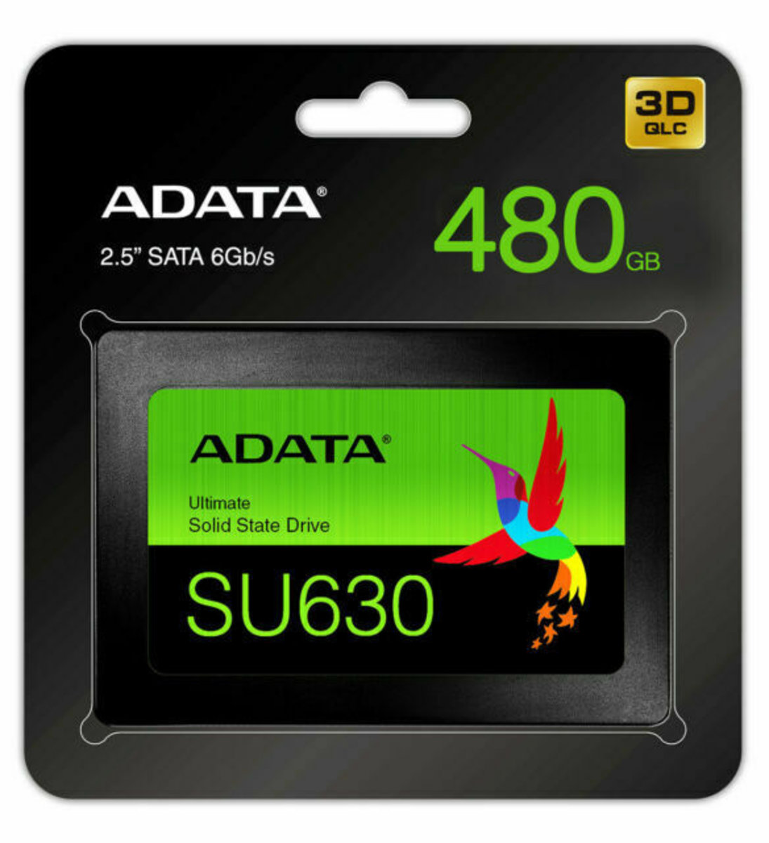 Накопичувач SSD ADATA Ultimate SU630 480GB 2.5" SATA III 3D QLC