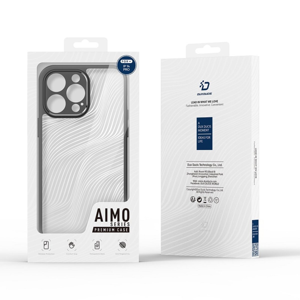 Чохол для смартфона DUX DUCIS Aimo for Apple iPhone 15 Pro Black