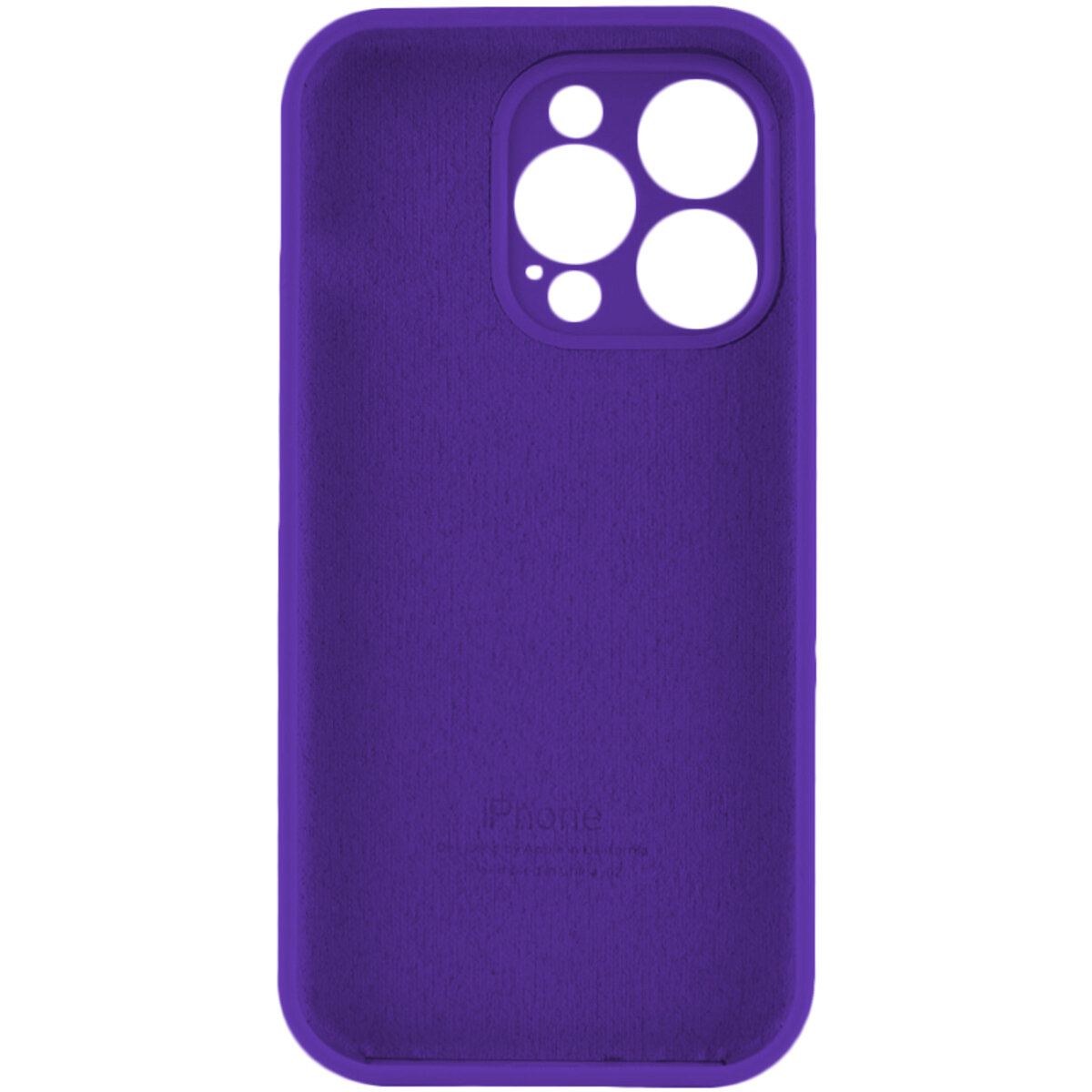 Чохол для смартфона Silicone Full Case AA Camera Protect for Apple iPhone 15 Pro Max 54,Amethist