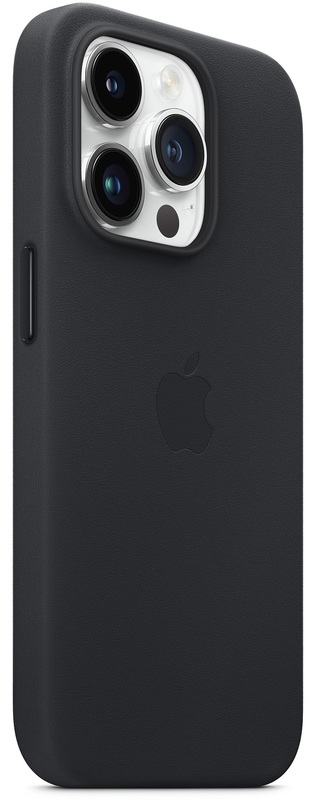 Чохол Apple iPhone 14 Pro Leather Case with MagSafe Midnight (MPPG3)