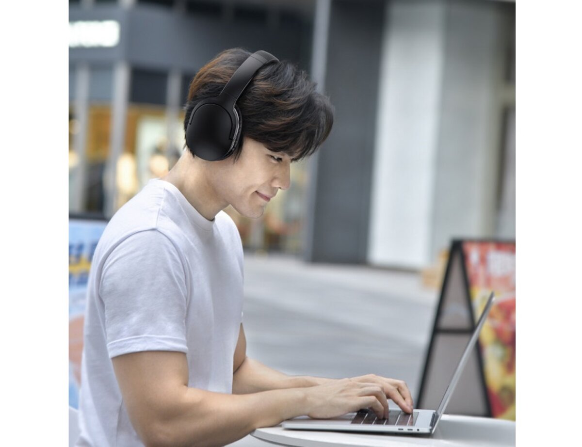 Бездротові навушники Baseus Encok Wireless headphone D02 Pro Black (2022 Edition)