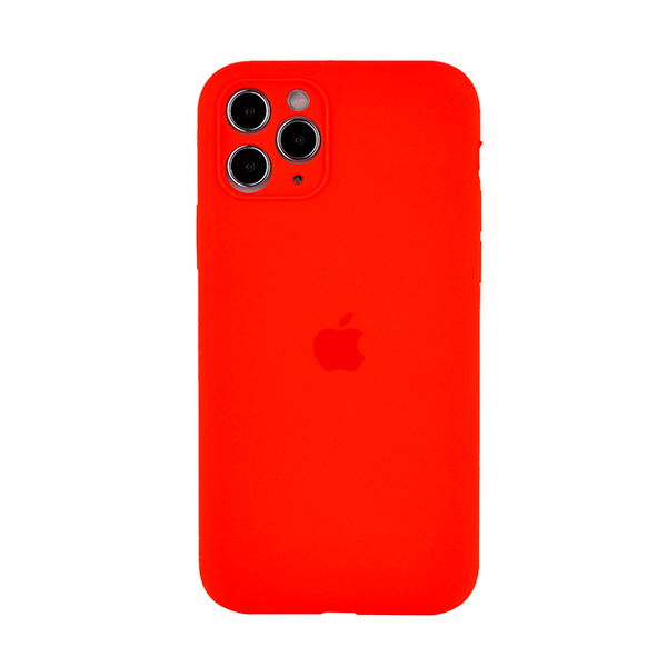 Чохол Original Soft Touch Case for iPhone 12 Pro Red with Camera Lens