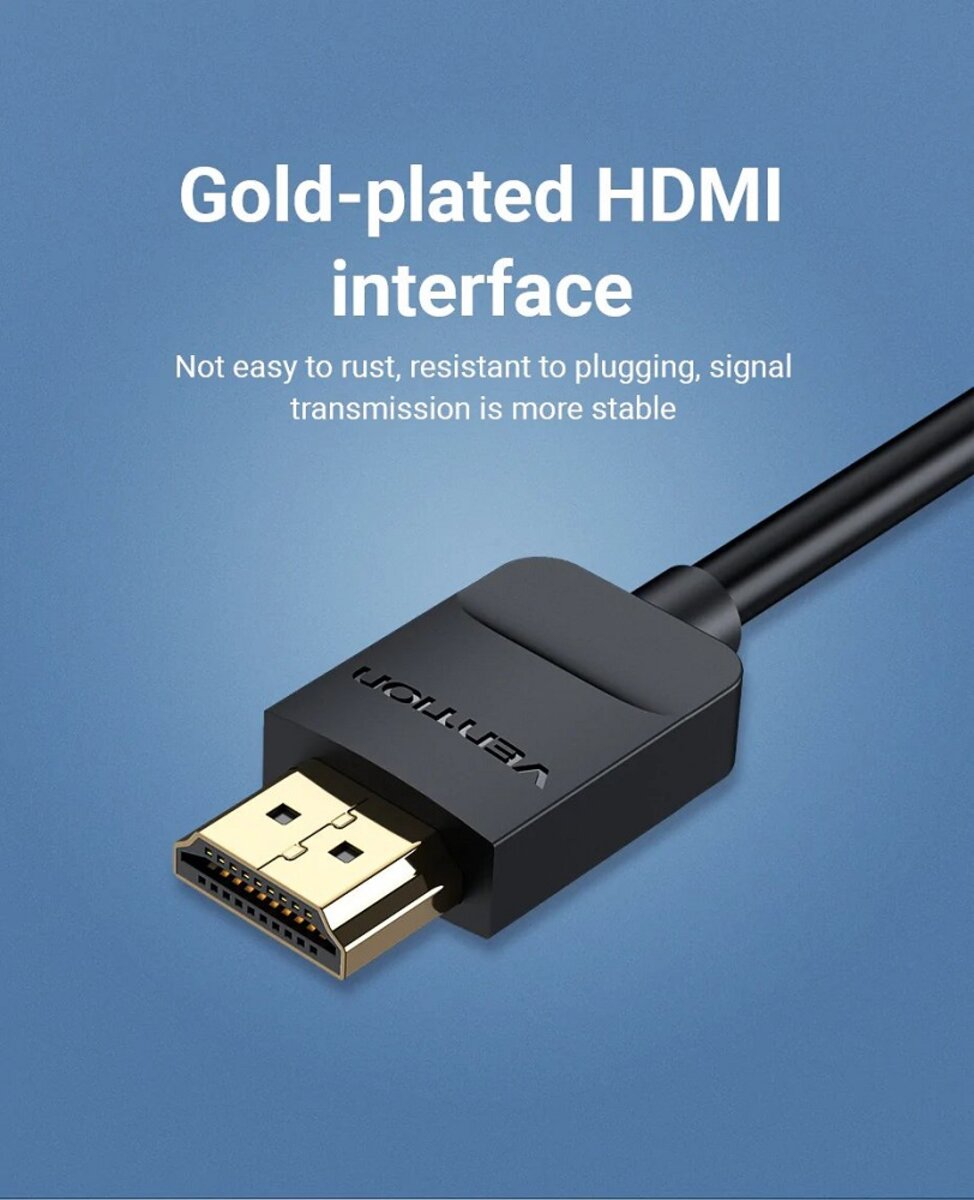 Адаптер  Vention Adapter HDMI M to VGA F (42154)