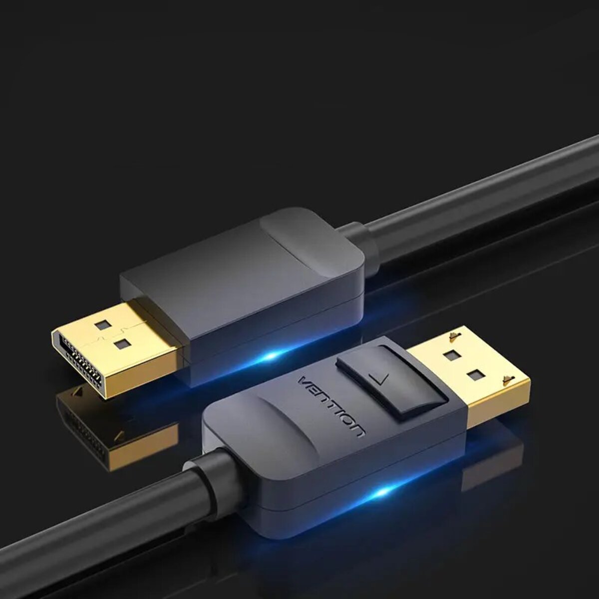 Кабель Vention DisplayPort  4К Cable 1.5M Black (HACBG)