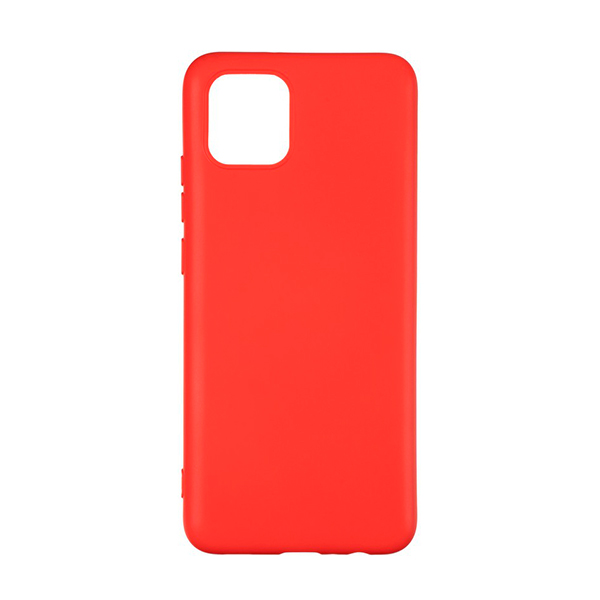 Чехол Original Soft Touch Case for Samsung A03-2022/A035 Red