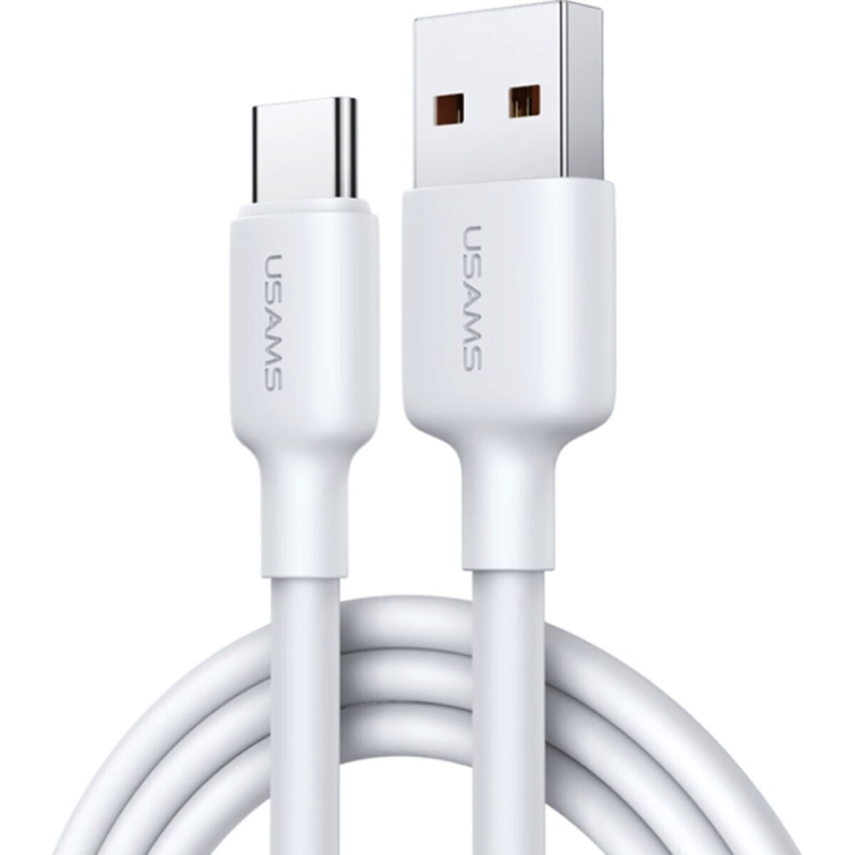 Кабель Usams US-SJ601 U84 Type-C 3A Charging & Data Cable 1m White