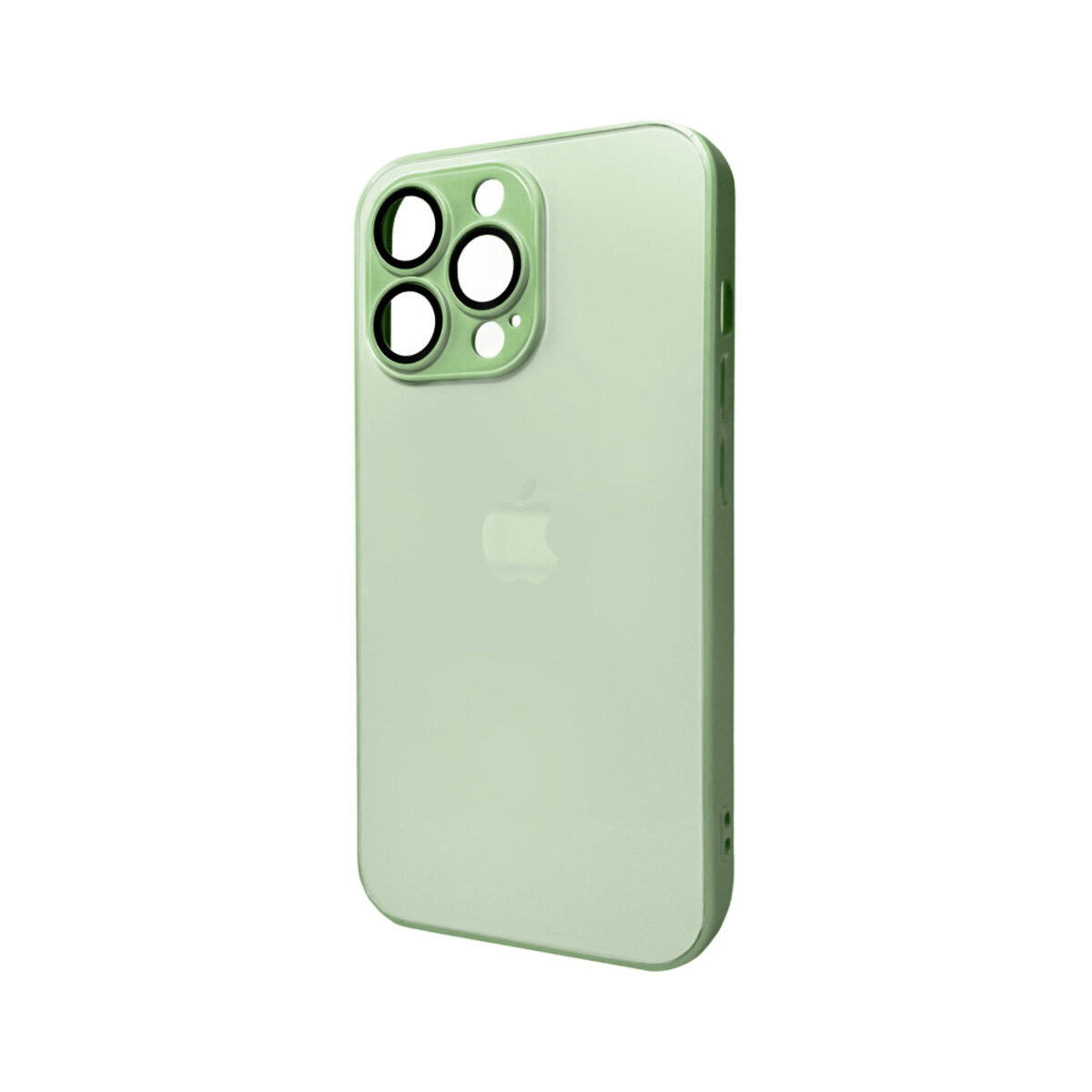 Чохол для смартфона AG Glass Matt Frame Color Logo for Apple iPhone 11 Pro Light Green