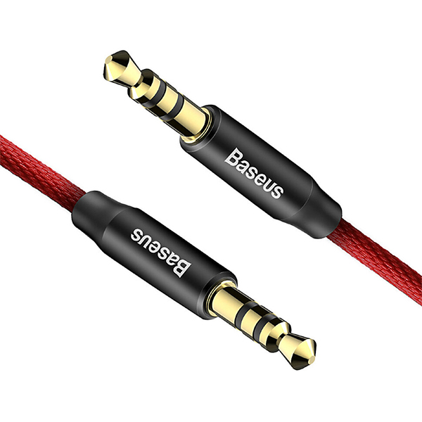 Аудио кабель 3.5 - 3.5 мм Baseus Yiven Audio Cable M30 PAPA-PAPA 0.5M Red/Black