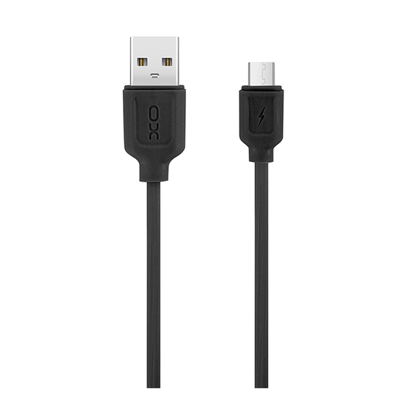 Кабель XO NB36 Micro USB 1m 2.1A Black