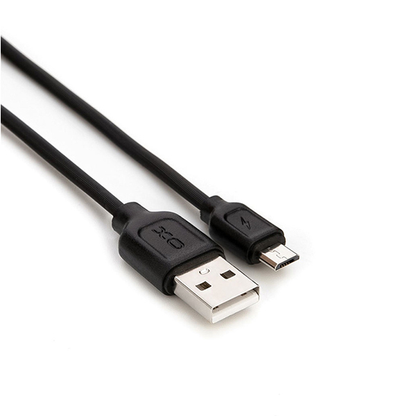 Кабель XO NB36 Micro USB 1m 2.1A Black