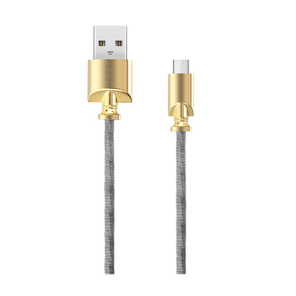 Кабель XO NB39 Micro USB 1m 2.4A Gold