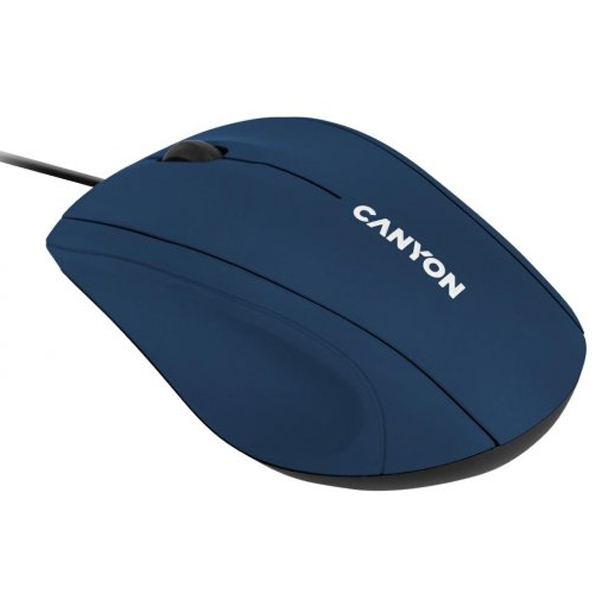 Дротова миша Canyon CNE-CMS05BL Blue
