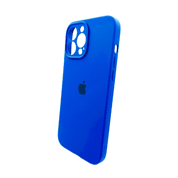 Чехол Soft Touch для Apple iPhone 13 Pro Max Capri Blue with Camera Lens Protection