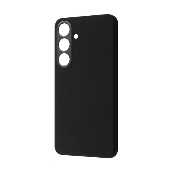 Чехол Wave Carbon Slim Case для Samsung S24 Plus/S926 with MagSafe Black