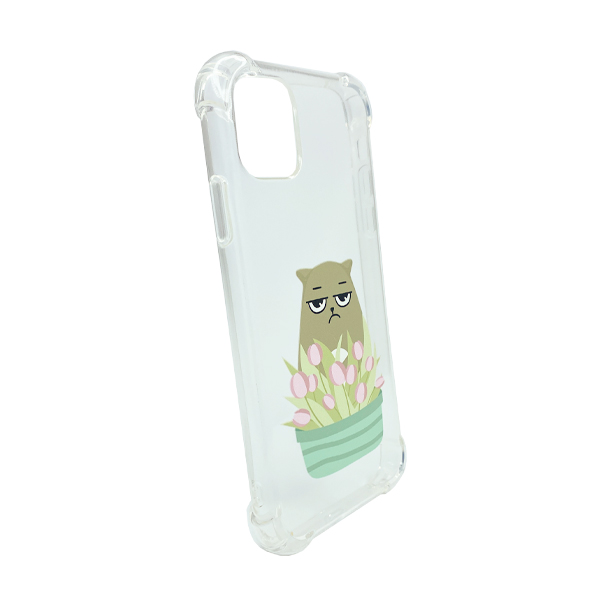 Чохол Wave Cute Case для iPhone 11 Clear Cat is a Mood