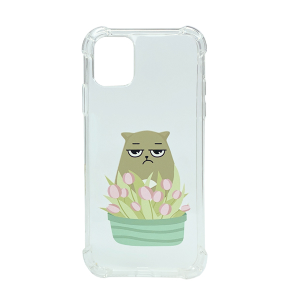 Чохол Wave Cute Case для iPhone 11 Clear Cat is a Mood