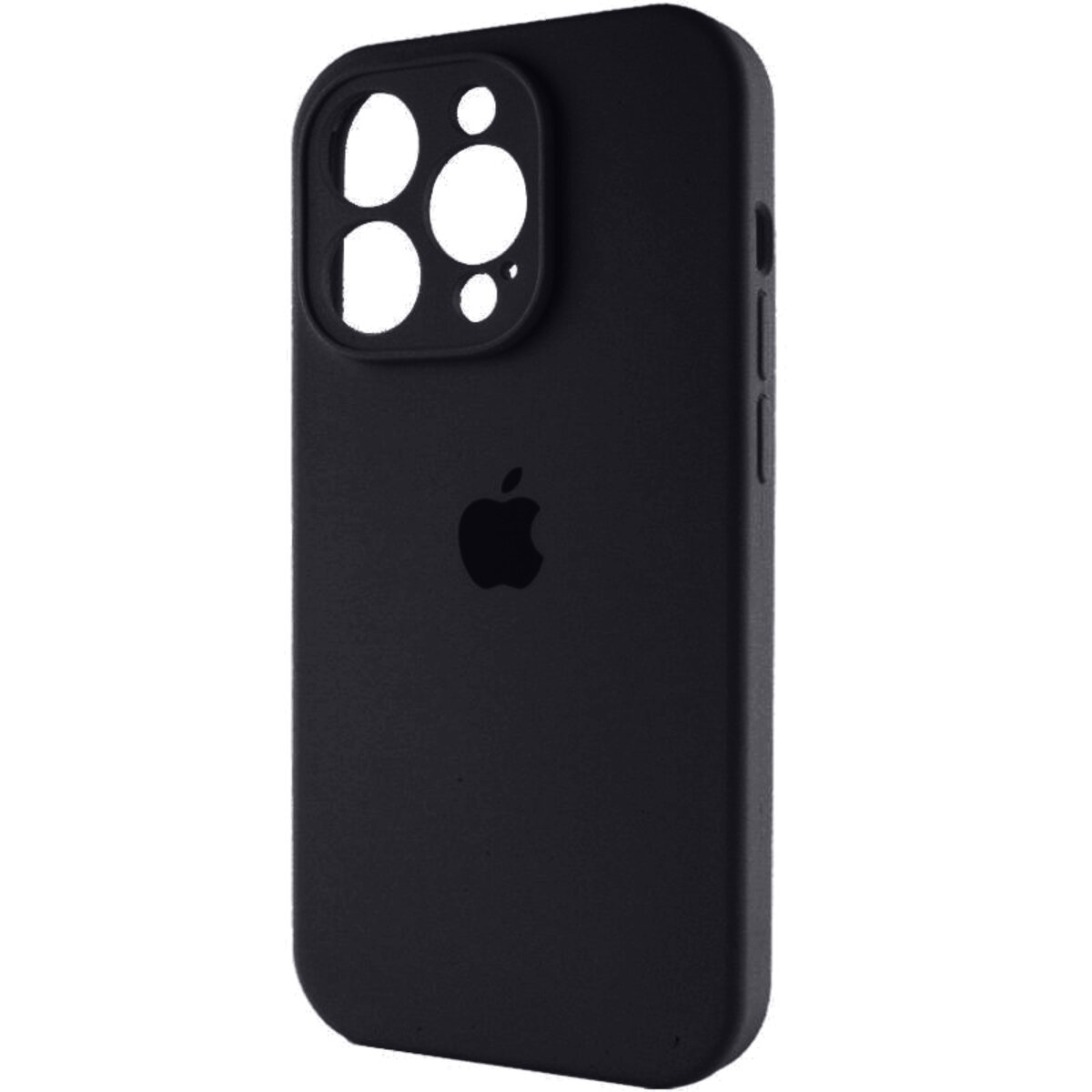 Чохол для смартфона Silicone Full Case AA Camera Protect for Apple iPhone 15 Pro 14,Black
