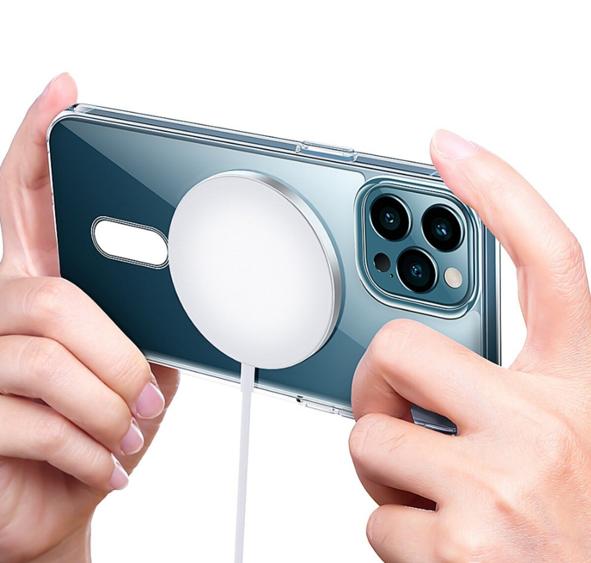 Чохол Cosmic Acrylic MagSafe HQ for Apple iPhone 13 Pro Transparent