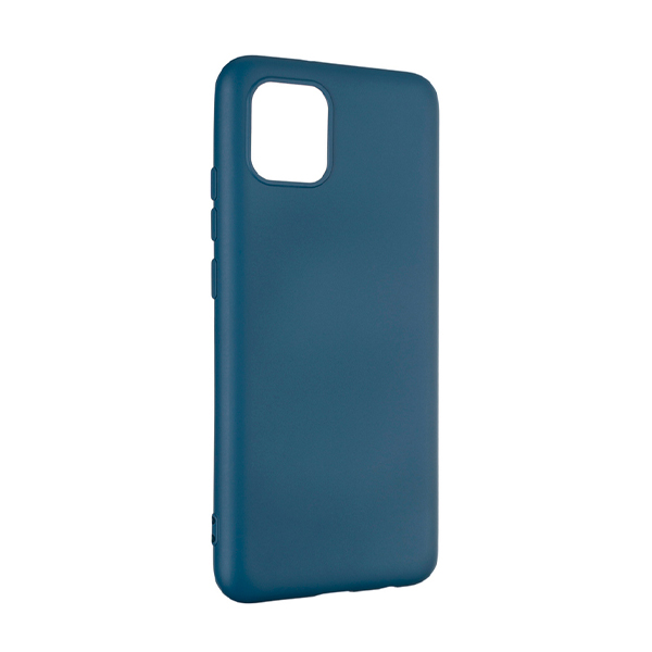 Чехол Original Soft Touch Case for Samsung A03-2022/A035 Dark Blue