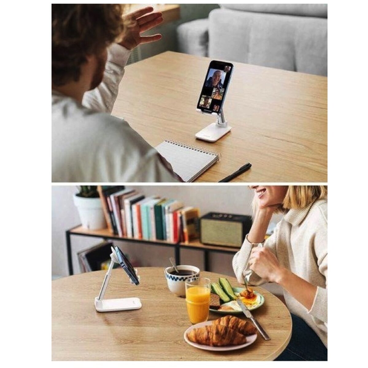 Тримач для телефона UGREEN LP373 Foldable Phone Stand (White)(UGR-20434)