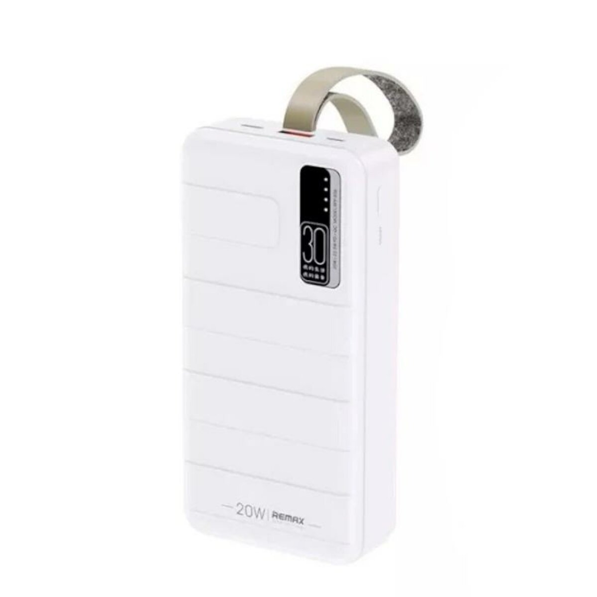 Зовнішній акумулятор REMAX Noah Series 20W+22.5W PD+QC Fast Charging Power Bank 30000mAh  RPP-506 White