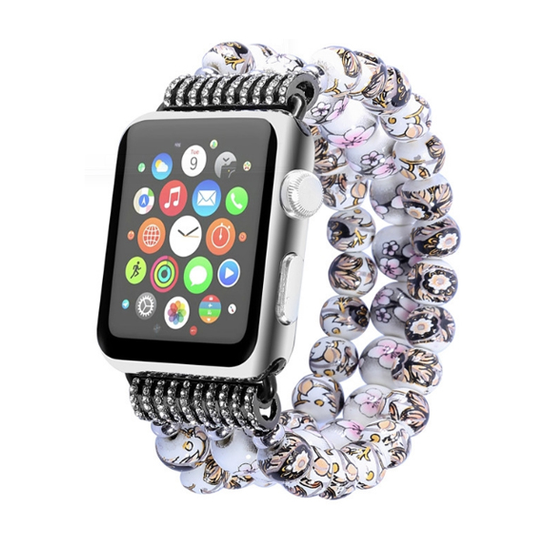 Ремешок для Apple Watch 42mm/44mm Ceramic Bead Strap Gray