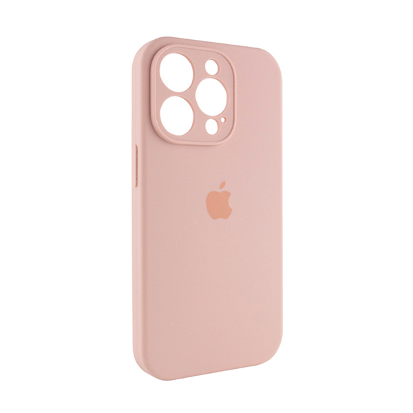 Чехол Soft Touch для Apple iPhone 14 Pro Max Pink Sand with Camera Lens Protection Square