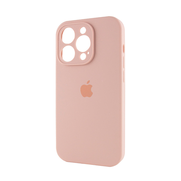 Чехол Soft Touch для Apple iPhone 14 Pro Max Pink Sand with Camera Lens Protection Square