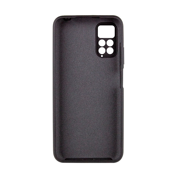 Чехол Original Soft Touch Case for Xiaomi Redmi Note11/Note11S Black with Camera Lens