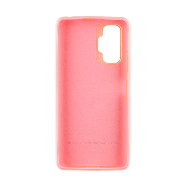 Чехол Original Soft Touch Case for Xiaomi Redmi Note 10 Pro/Note 10 Pro Max Pink