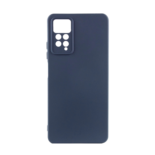 Чехол Original Soft Touch Case for Xiaomi Redmi Note11/Note11S Dark Blue with Camera Lens