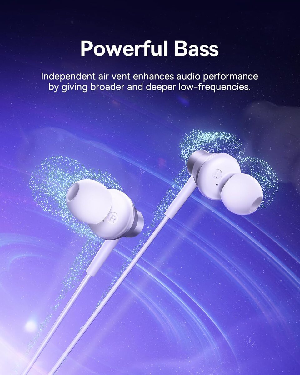 Навушники Baseus Encok CZ11 Wired Earphones Moon White