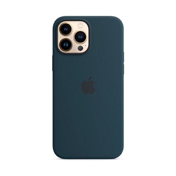 Чехол Apple iPhone 13 Pro Max Silicone Case with MagSafe Abyss Blue (MM2T3)