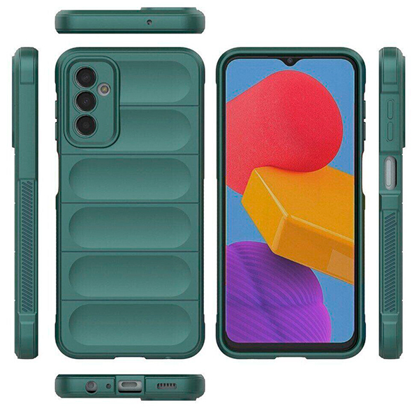 Чохол Cosmic Magic Shield for Samsung A14-A145 Dark Green with Camera Lens