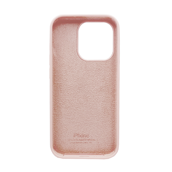 Чехол Soft Touch для Apple iPhone 14 Pro Chalk Pink