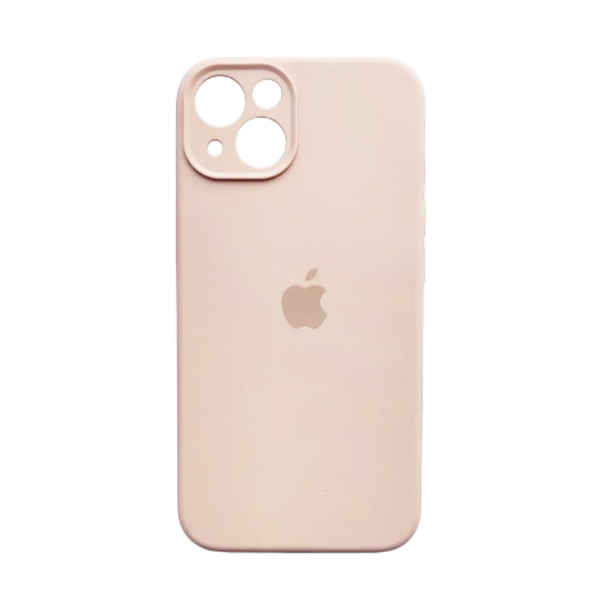 Чохол Soft Touch для Apple iPhone 13 Chalk Pink with Camera Lens Protection Square