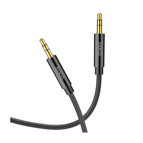 Аудіо кабель 3.5mm - 3.5 mm Hoco UPA19 2M Black