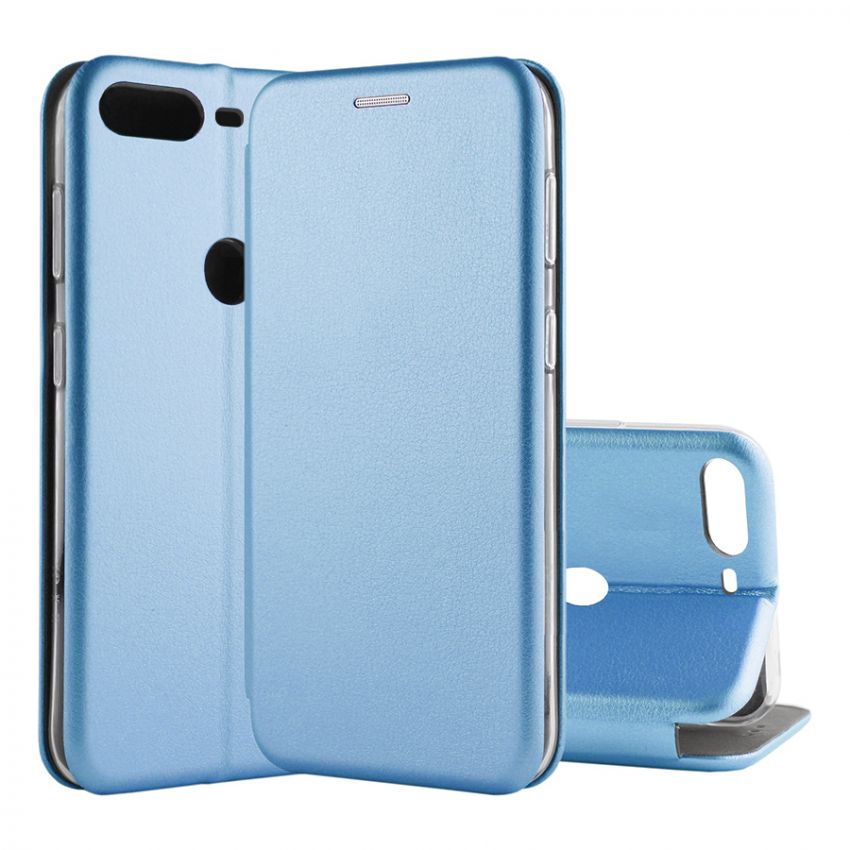 Чехол книжка Kira Slim Shell для Huawei Y7 2018 Blue