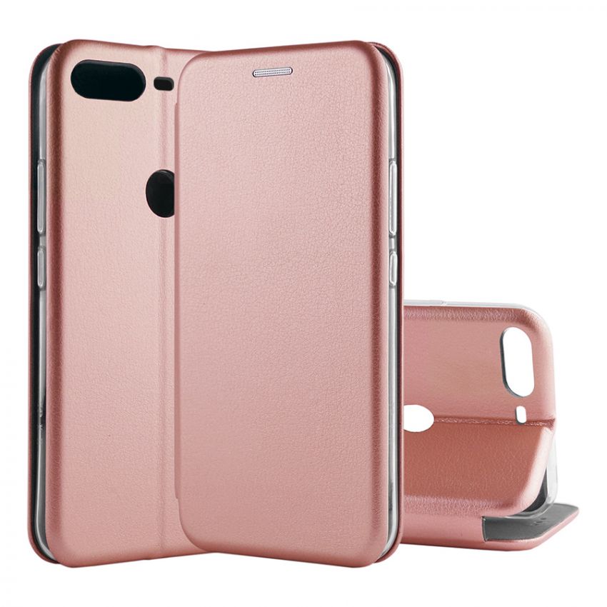 Чехол книжка Kira Slim Shell для Huawei Y6 Prime 2018 Rose Gold