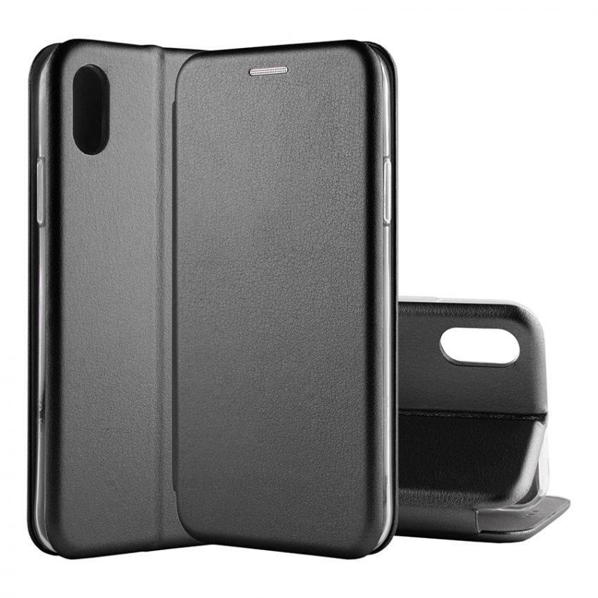 Чехол книжка Kira Slim Shell для iPhone X Black